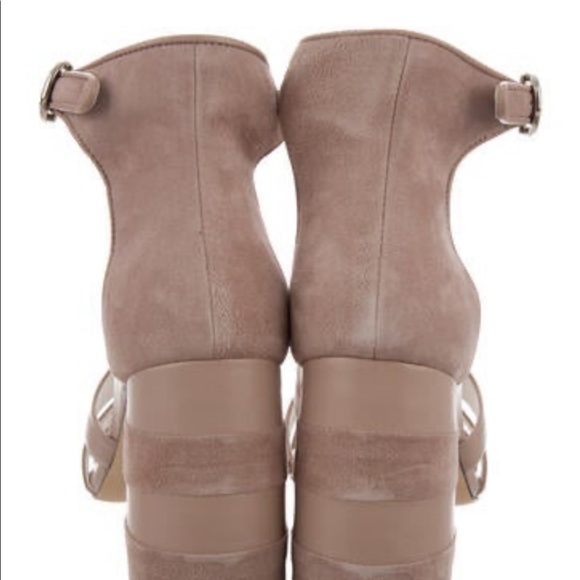 Daniella Shevel dusty Pink, Block heel Suede - size 9 Beautiful shoes - Picture 3 of 11